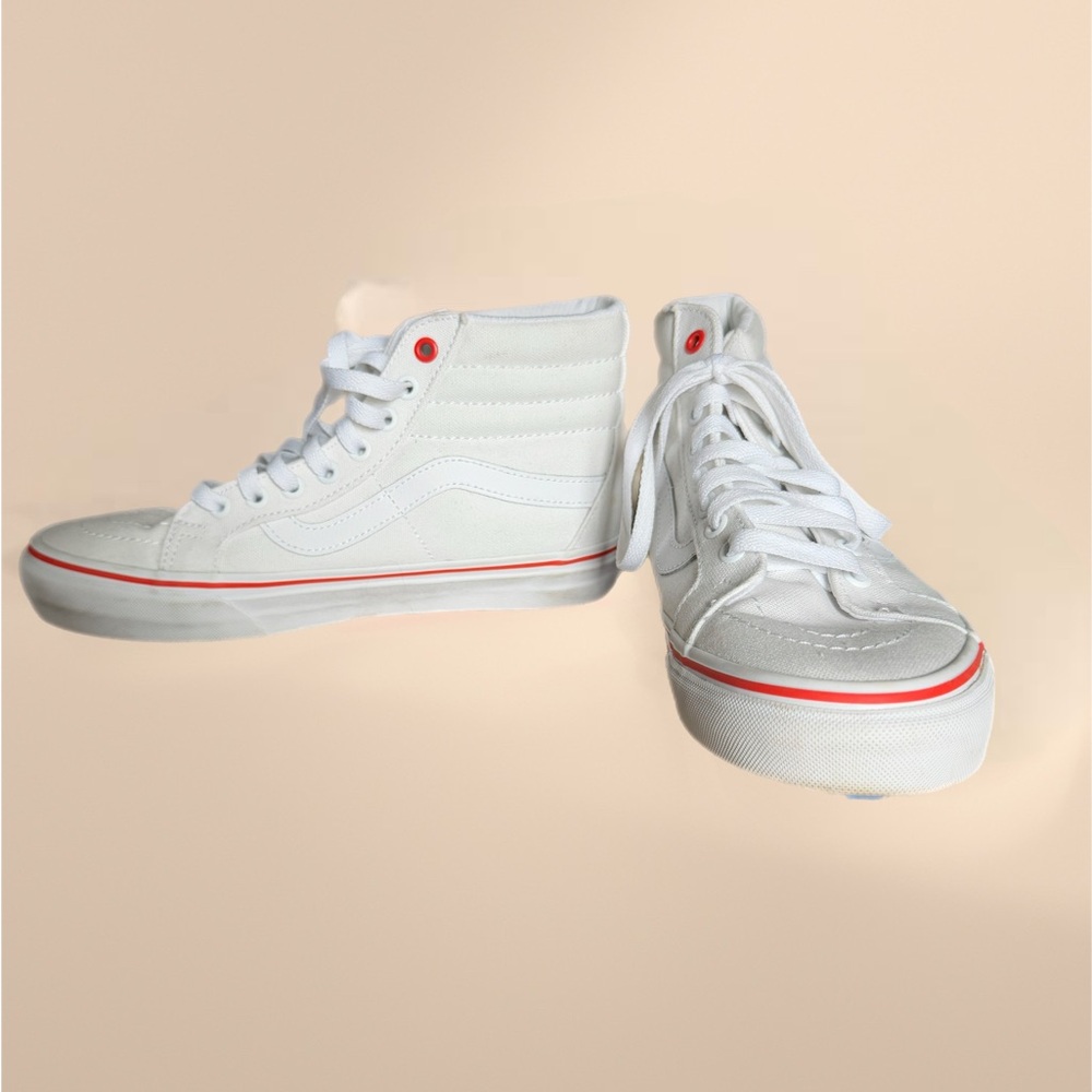Hedley & Bennett Vans Sk8 Hi True White